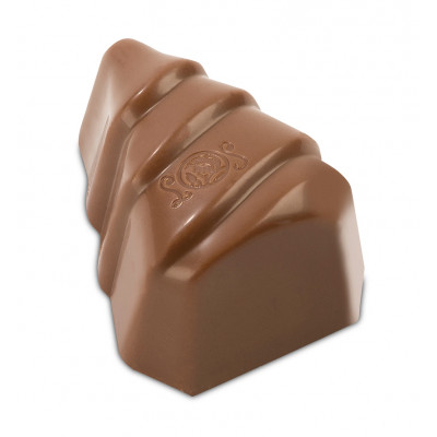 Mléčná pralinka ve tvaru vánočního stromu - Belgické pralinky Leonidas