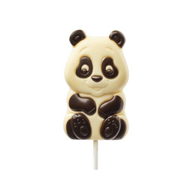 Lízátko panda - Belgické pralinky Leonidas
