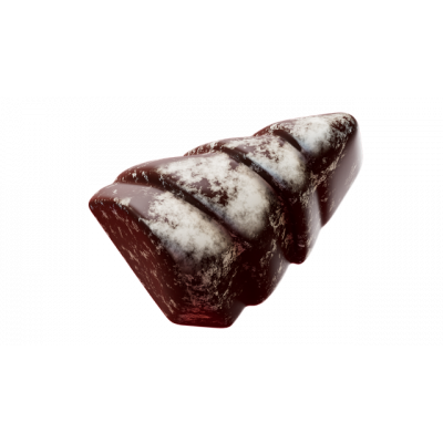 Hořká pralinka ve tvaru vánočního stromu - Belgické pralinky Leonidas