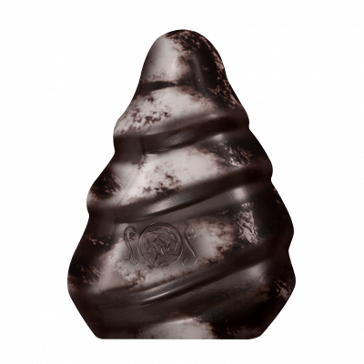 Hořká pralinka ve tvaru vánočního stromu - Belgické pralinky Leonidas