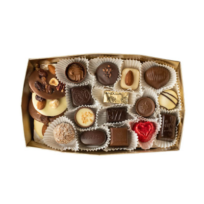  Leonidas bonboniéra ballotinka Leonidas 900g - Belgické pralinky Leonidas