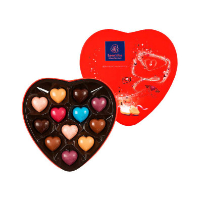 Leonidas Srdce plné srdíček Valentýn - Belgické pralinky Leonidas